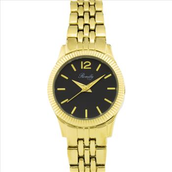 Casual Fluted Bezel Ladies Watch