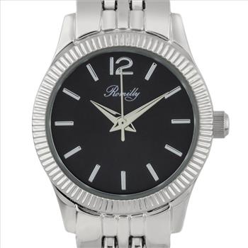 Casual Fluted Bezel Ladies Watch