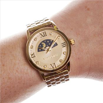 Luxury Moon Phase Dial Ladies Watch