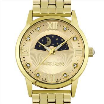 Luxury Moon Phase Dial Ladies Watch