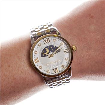 Luxury Moon Phase Dial Ladies Watch