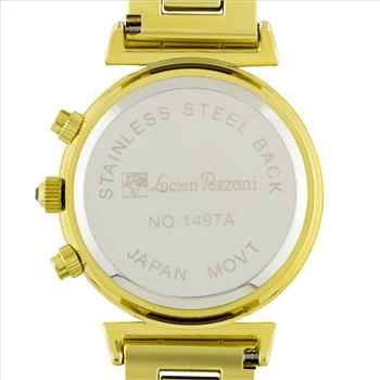 Luxury Multi-Function Swarovski Crystal Bezel Ladies Watch