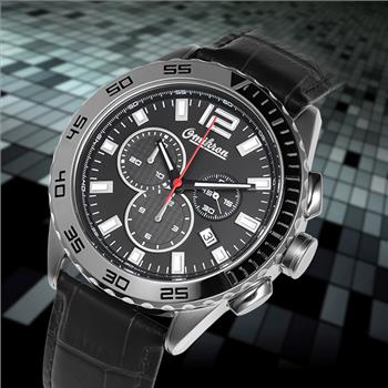 Omikron Swiss Made Bateleur Chronograph Mens Watch