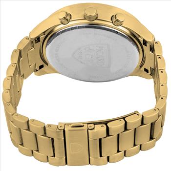 Picard & Cie Empire Men's Mulit-Function Watch - Rose Gold Bracelet, Rose Gold Case, Black Dial