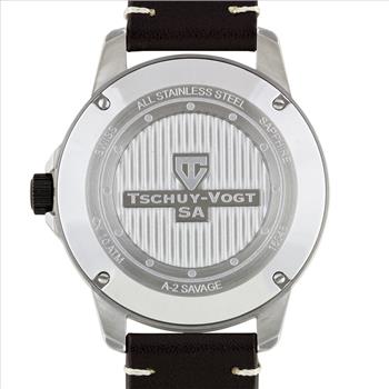 Tschuy-Vogt SA A-2 Savage Men's Swiss GMT Watch