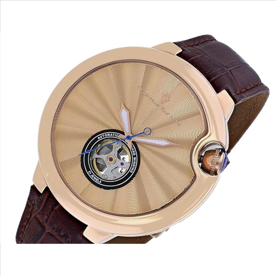 Christian Van Sant Watches,Men's Automatic -Heart Beat, Salmon Dial Watch, CV0148, Retail at (MSRP: $1,295)