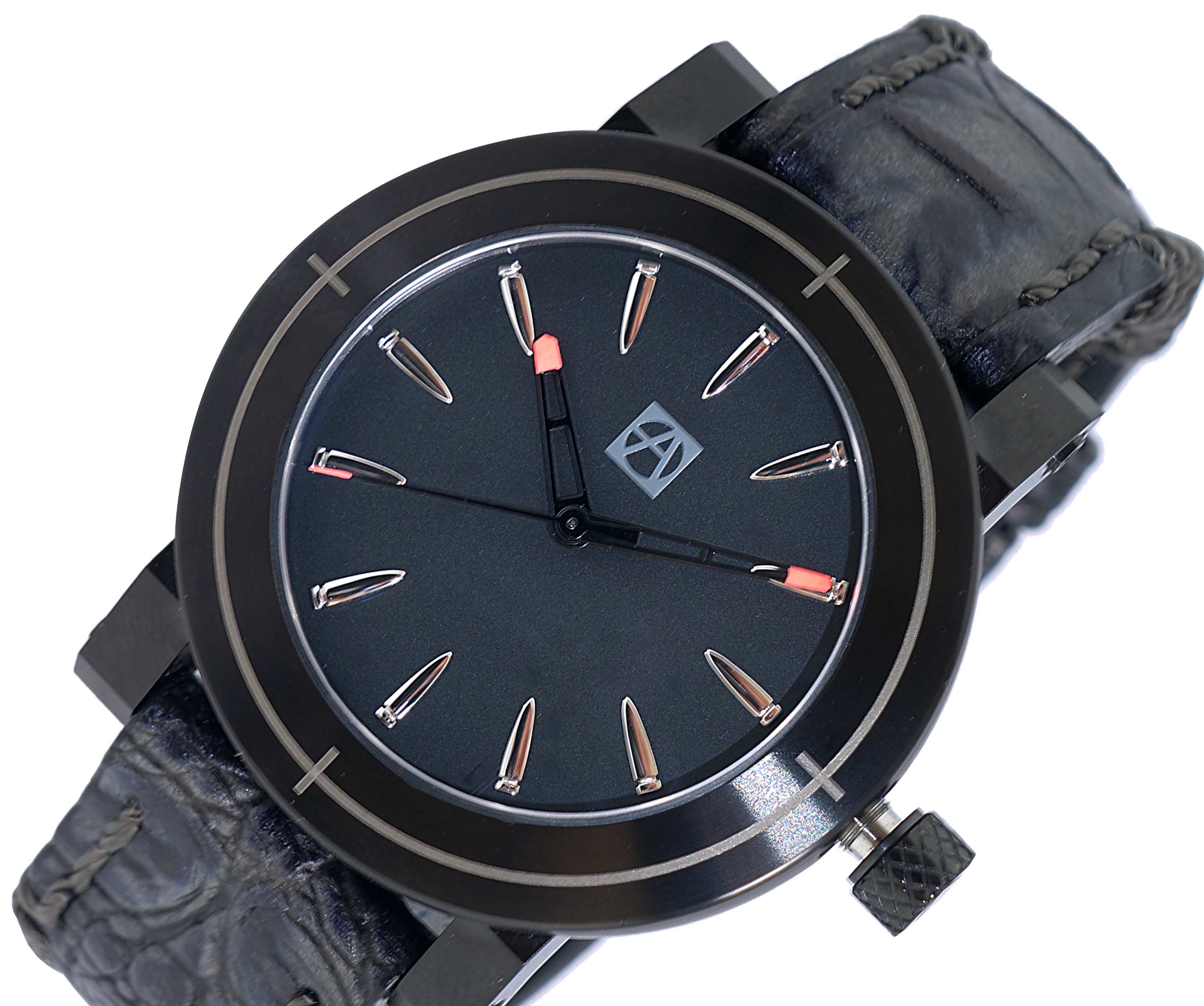 LeChateau Men's SWISS MADE A82(Automatic Swiss made) / 25 Jewels / 2 Hands / Power reserve 52 hours