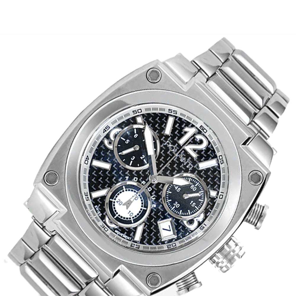 LeChateau Torque II Chrono  Swiss chronograph move't, Black Carbon Fiber Dial,  SS1084K -  (MSRP: $1,995.00)