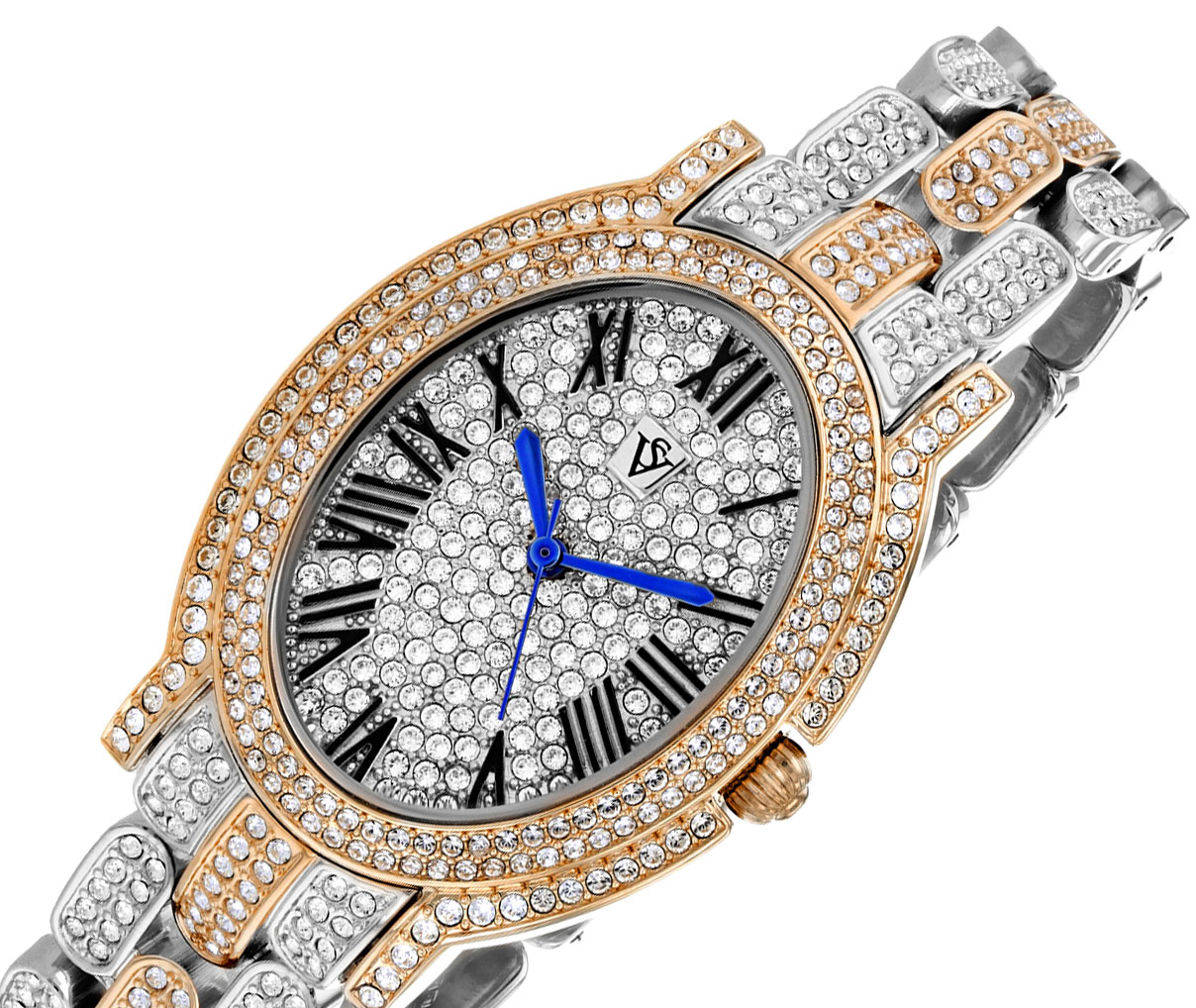 Christian Van Sant Women's Amore, Quartz Watch,2-tone Rose, CV7234 - (MSRP: $ 895.00)  
