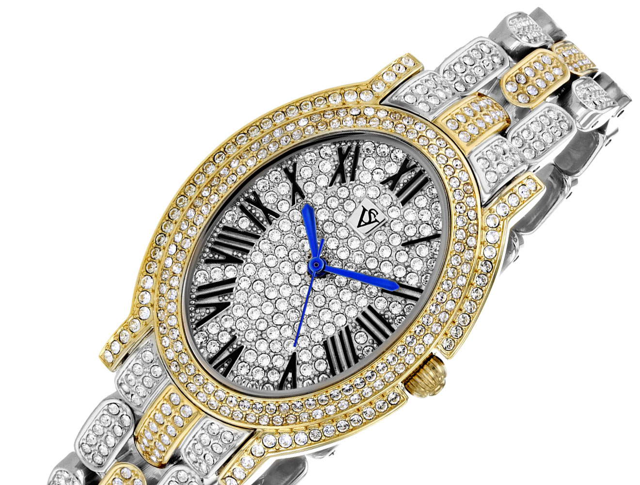 Christian Van Sant Women's Amore, Quartz Watch, 2-tone Gold, CV7233 - (MSRP: $ 895.00)