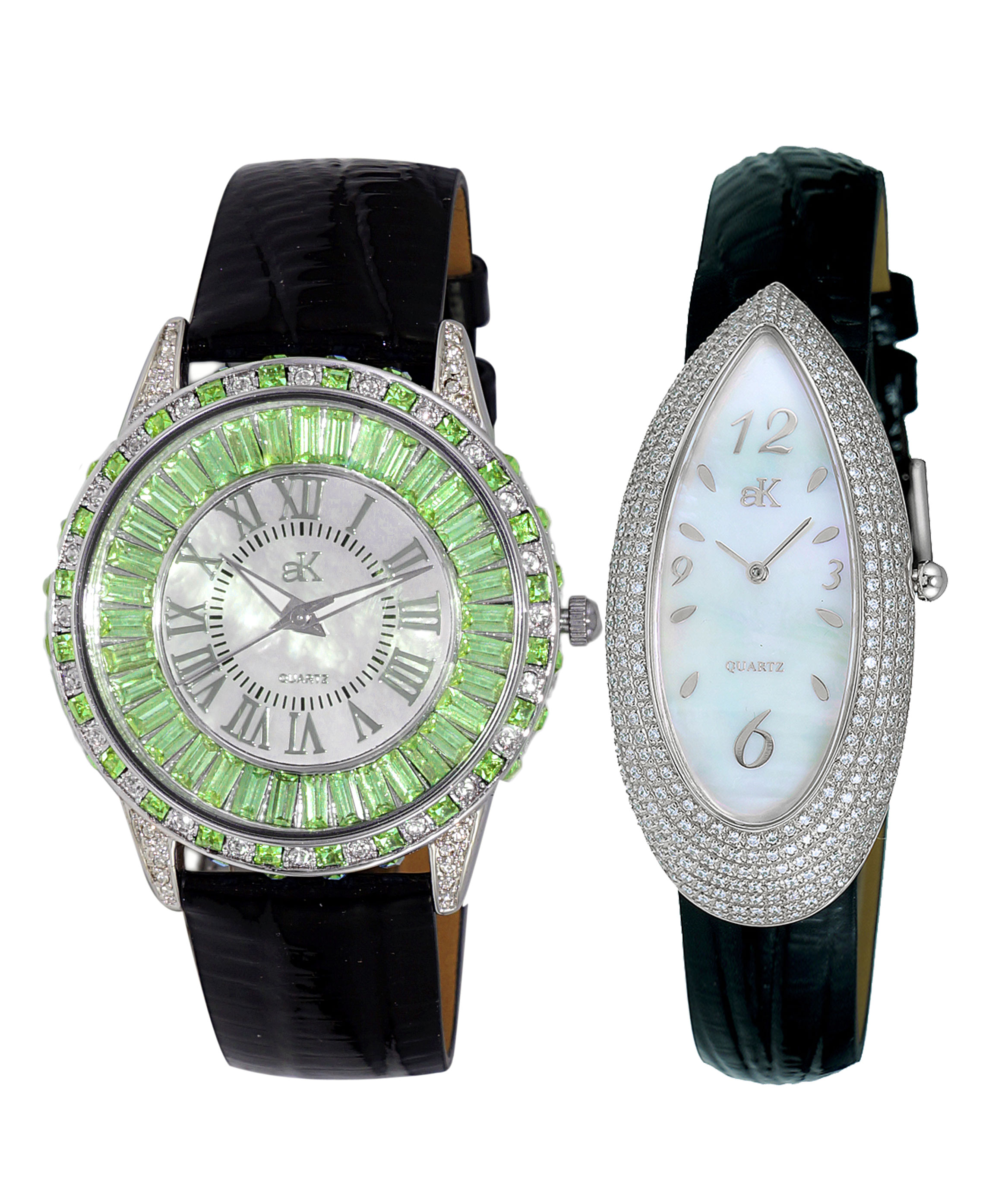 ADEE KAYE WATCHES, LADIES SET - AK2524-LGN-AK2527-L