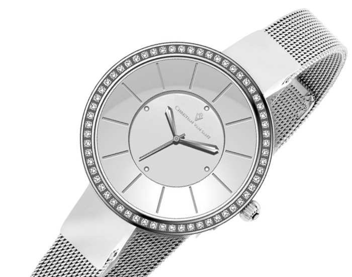 Christian Van Sant Watches, LADIES 3-HADS DIAL, LCV0220 , RETAIL AT (MSRP: $395.00)