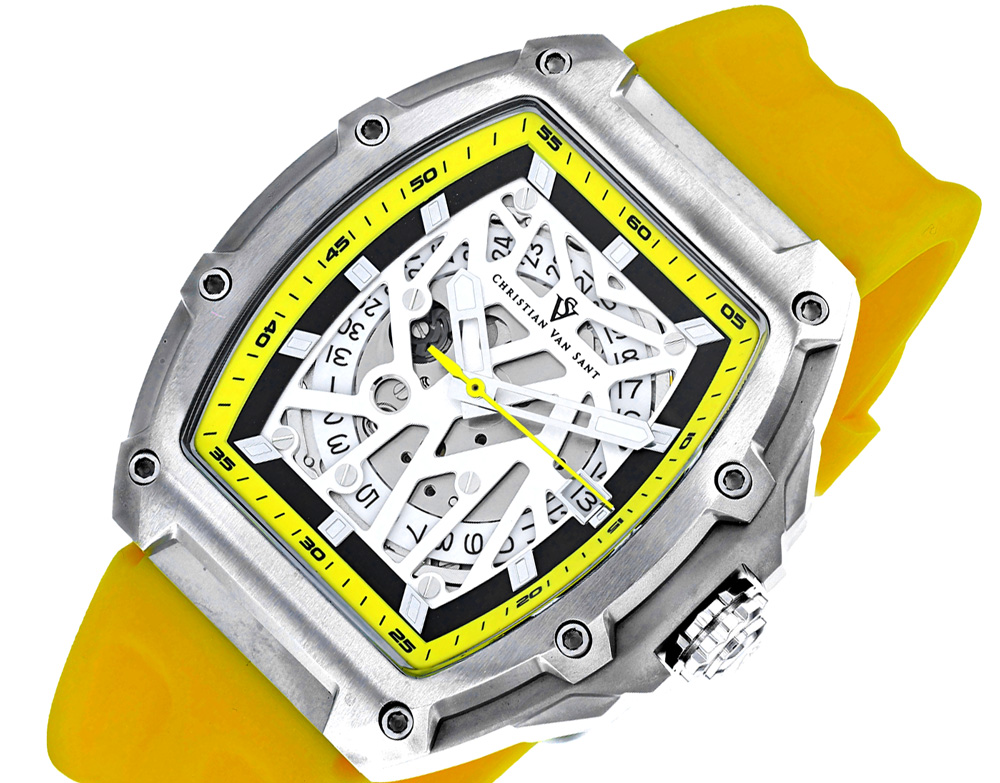 Christian Van Sant Watches Odyssey Watch |Automatic  White Dial Watch, CV6192 - Retail at (MSRP: $ 1,495.00)
