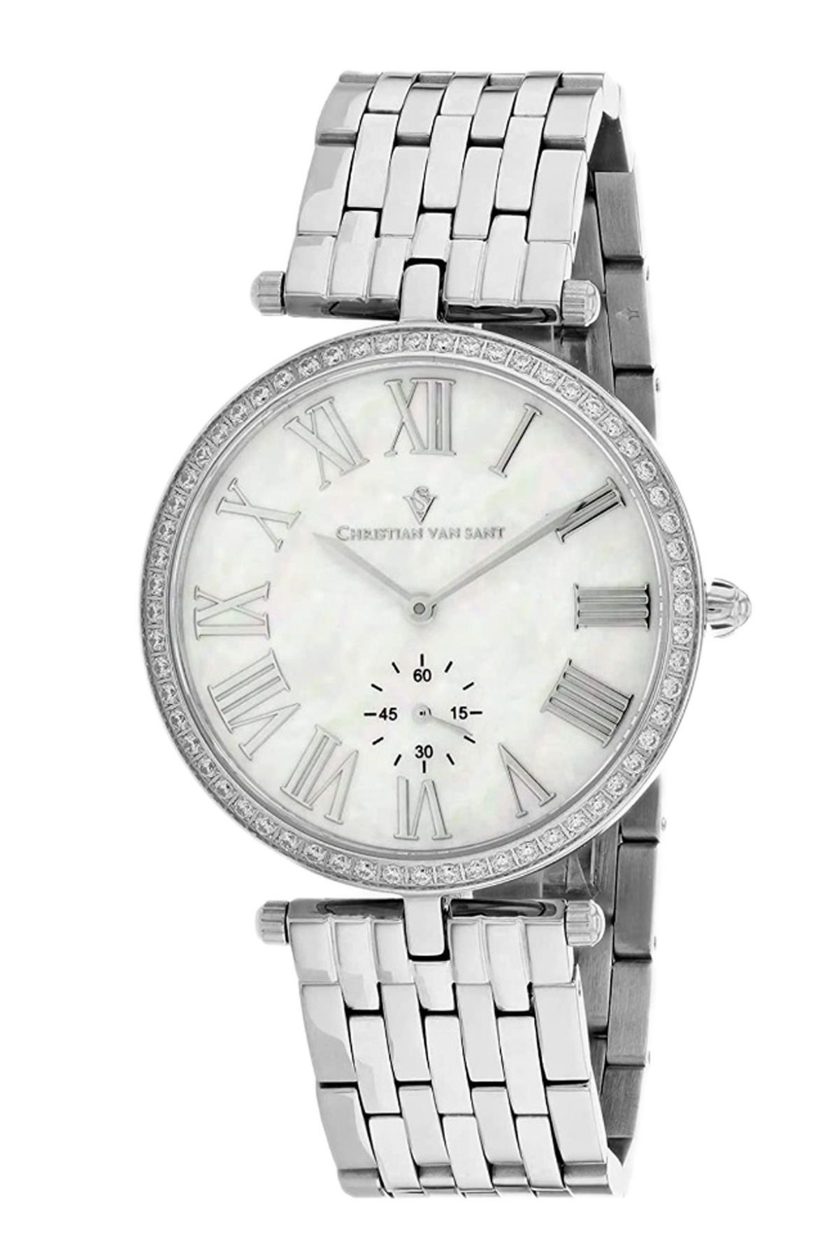 Christian Van Sant Ladies Sienna Rose Gold Watch Designer Luxury