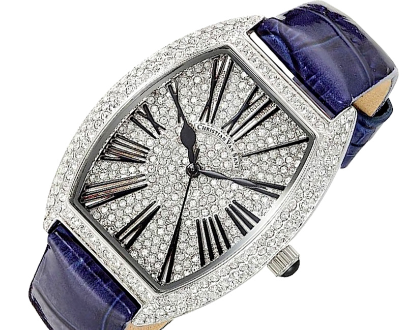 Christian Van Sant Watches Women's Chic , Blue , CV4841 Retai at (MSRP: $750.00)