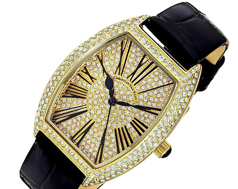 Christian Van Sant Watches Women's Chic, Goldtone, CV4842 Retail at (MSRP: $750.00)