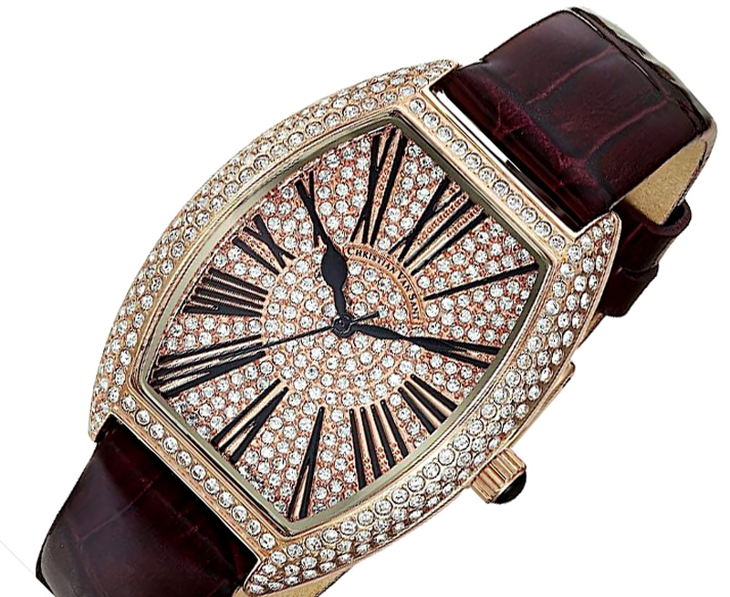 Christian Van Sant Watches Women's Chic  , Rosetone , CV4843 Retail at (MSRP: $750.00)