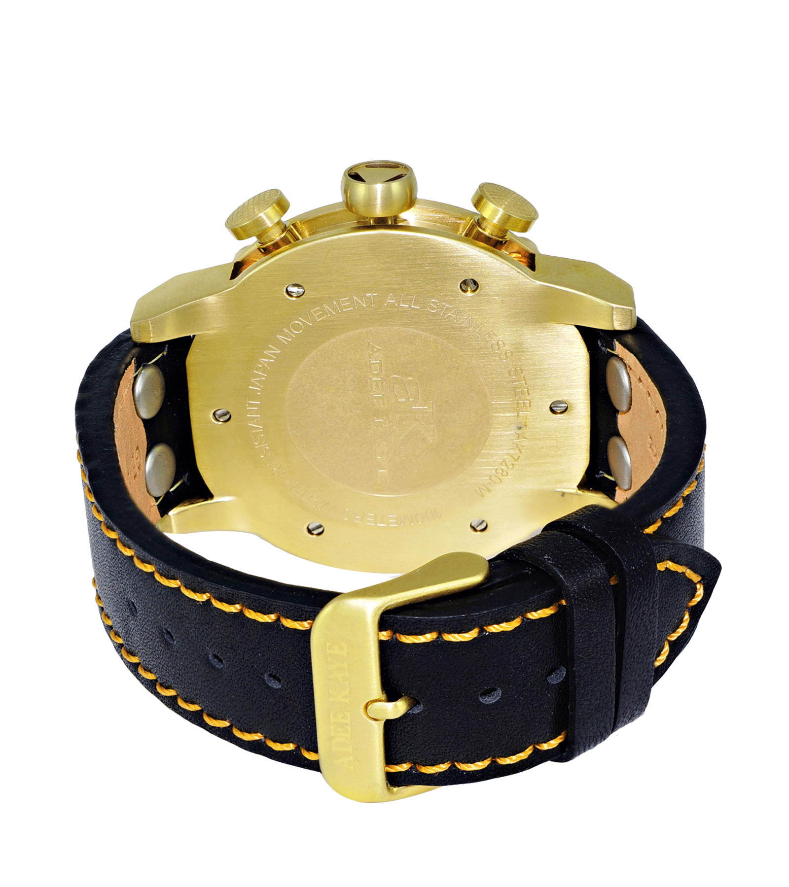 Double layer dial, Chronograph Movement, Genuine Leather band, AK7280