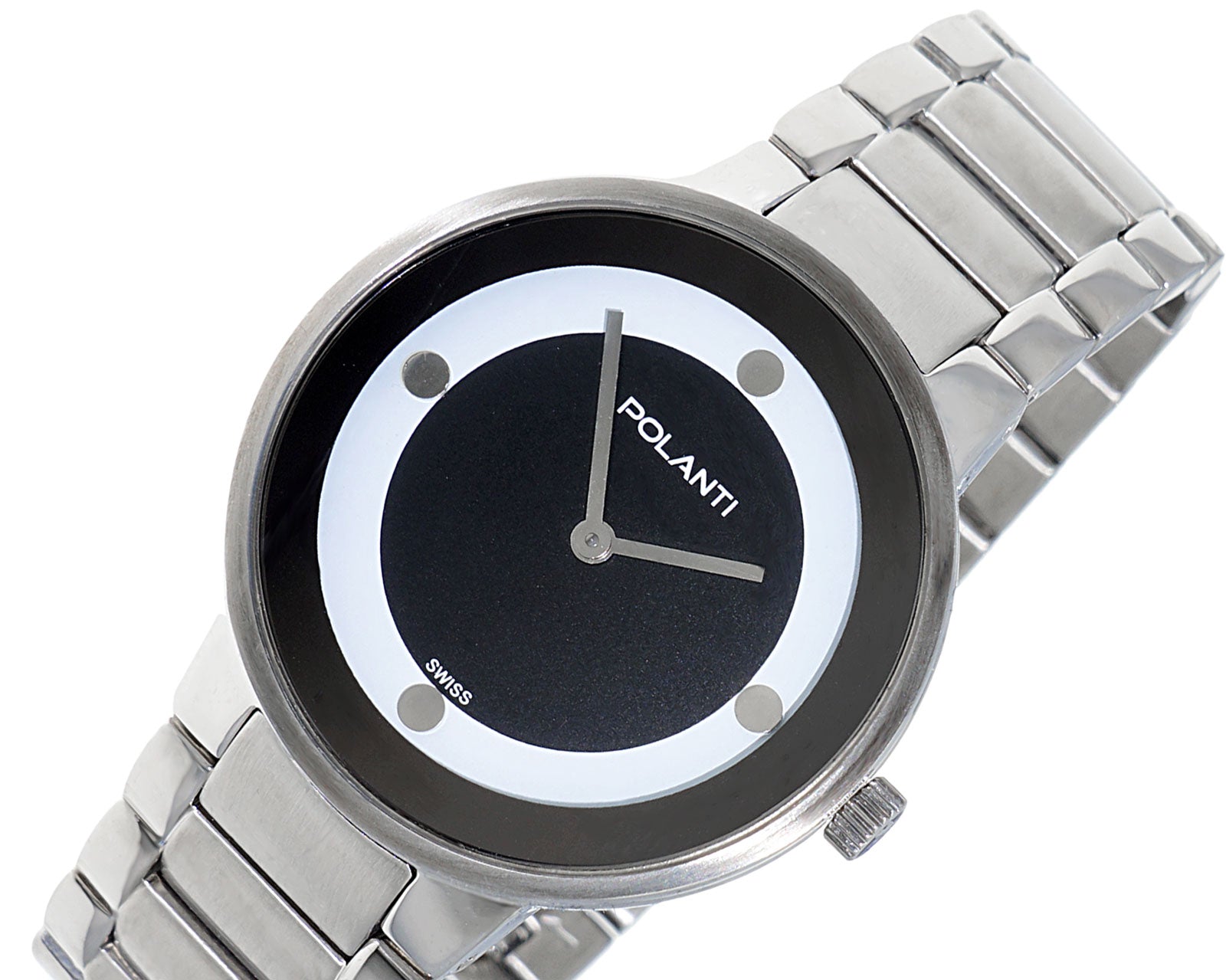 LeChateau Classic/Mid-size, Swiss Quartz Movement,  Stainless Steel case and band, Retail at (MSRP: $595.00)