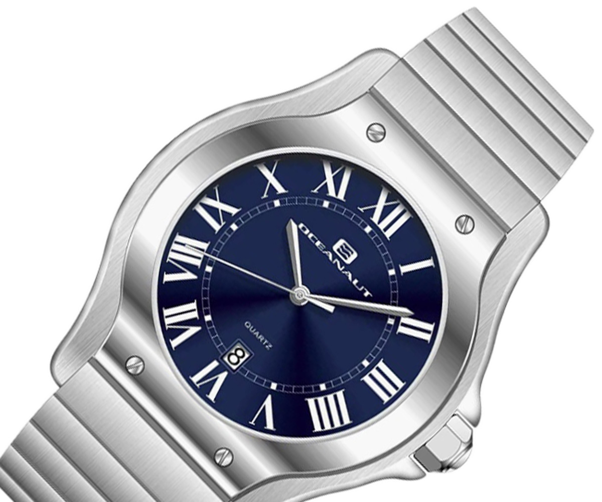 Oceanaut Men's Rayonner Quartz mov't, Blue, OC1391 Retail at (MSRP: $795.00)