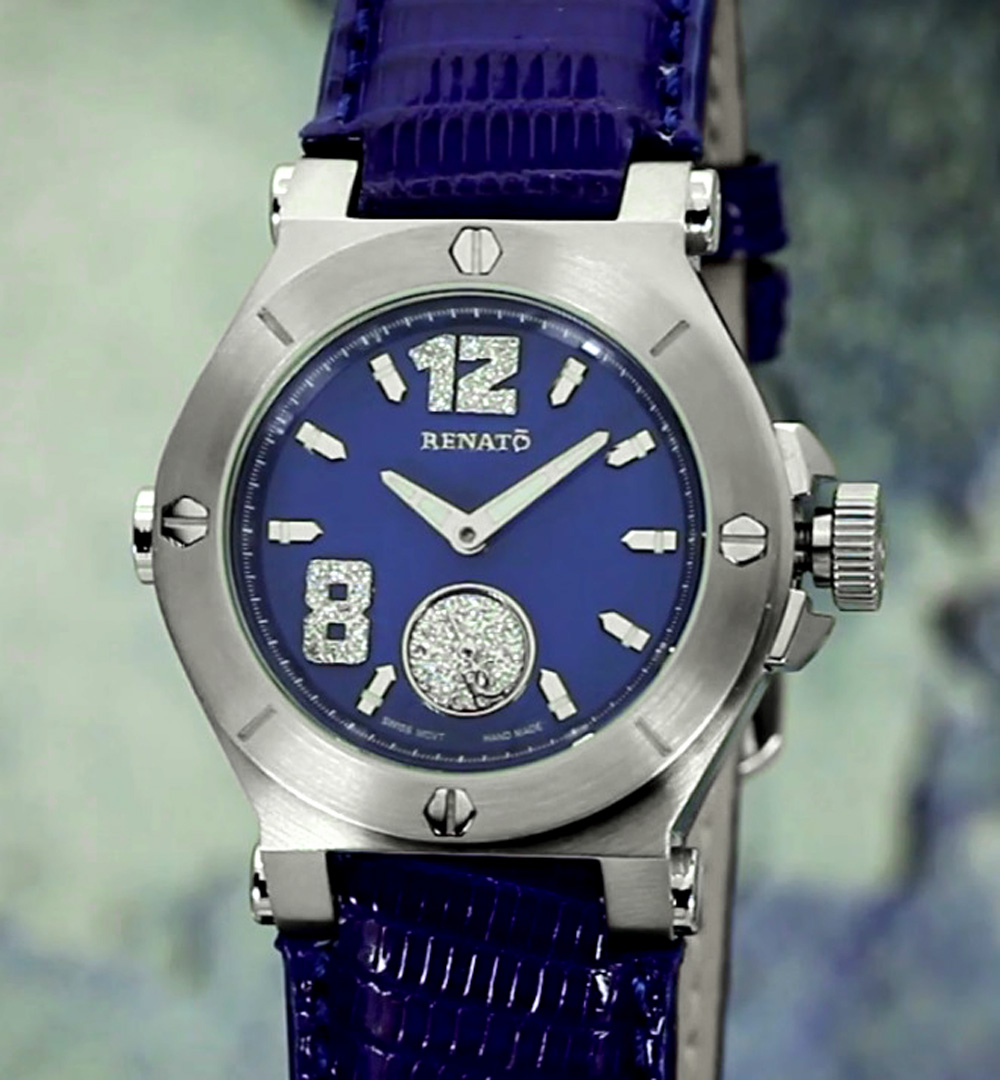 Tissot Chrono XL Viral Kohli Special Edition Blue Dial Blue Leather Strap Watch For Men - T116.617.16.047.01