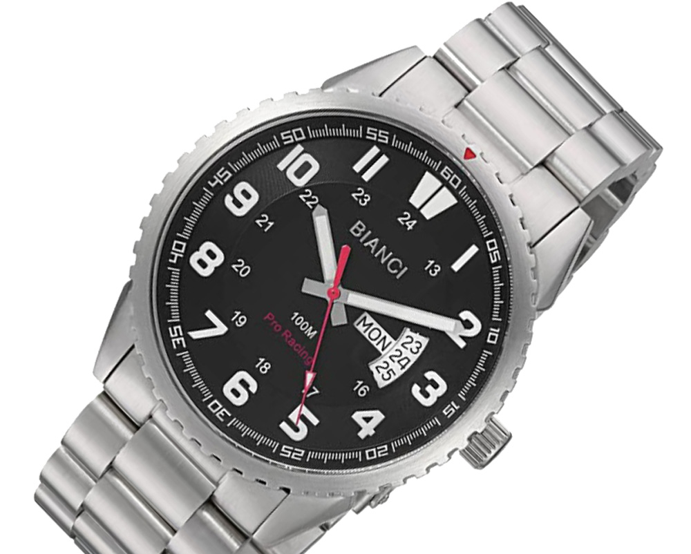 ROBERTO BIANCI WATCHES Men's, Quartz Day-Date Dial, Blue , RB70995 Retail at (MSRP: $320.00)
