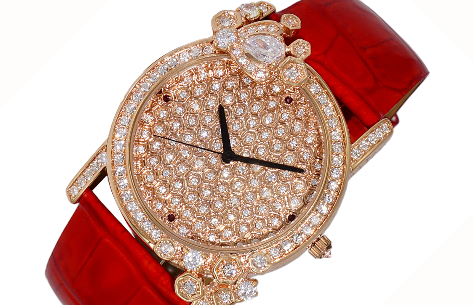ROSE TONE, AUSTRIAN CRYSTAL, AK2000-LRGRD, RETAIL AT (MSRP: 248.00)