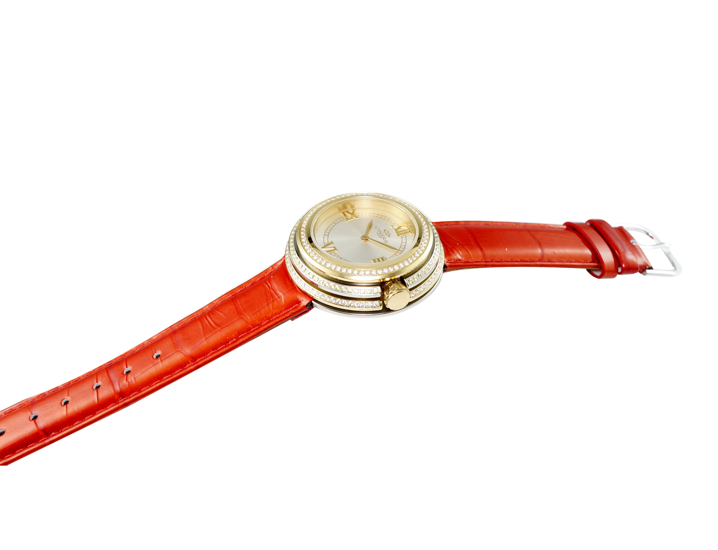 SWISS MOVEMENT, AUSTRIAN CRYSTAL ACCENT, ON8180LTTGLRD , RATAIL AT