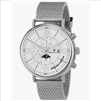Christian Van Sant Watches, Men's Limited Edition, Automatic Sun/Moon Phase White Dial, CV1150, Retail at (MSRP: $995.00)