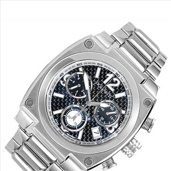 LeChateau Torque II Chrono  Swiss chronograph move't, Black Carbon Fiber Dial,  SS1084K -  (MSRP: $1,995.00)