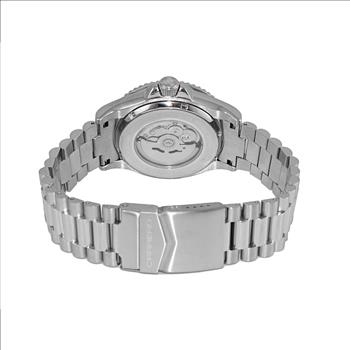 Lechateau  Men's Watches, Automatic Movement - NH35 - 21 JEWELS, Stainless Steel case and band, Brown Dial, C1S888BN - RETAIL AT (MSRP: $ $2,124.00)