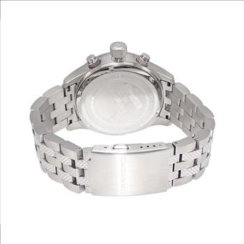 LeChateau - Chronograph Epson VR33 Muscle Mov't, Stainless Steel Case and Band , CS17733BK-BUSV, Retail at (MSRP:$1,475.00)