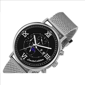 Christian Van Sant Men's Somptueuse LTD , 3-Hands Date Dial with MoonPhase Counter, CV1151 Retail at (MSRP: $995.00)