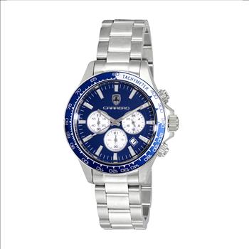 LeChateaue, CHRONOGRAPH MOVEMENT ,100 METER WATER RESISTANT, DATE DIAL, CS866BUSV , RETAIL AT (MSRP: $1,250.00)