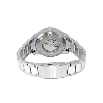Lechateau Swiss Made Automatic Movement, SELLITA SW-200  -  26 JEWELS , 20 ATM - 200 meters - 660 feet, Green Dial ,  with Exhibition back, MSRP: $2,250.00