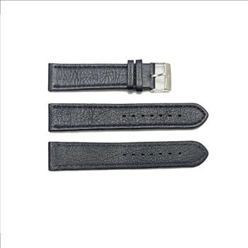 GENUINE LEATHER STRAP (22mm)-  DEEP BLUE COLOR