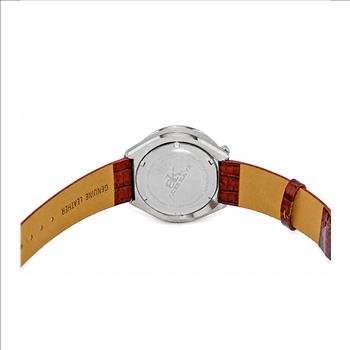 ADEE KAYE CHRONOGRAPH WITH 24-HOUR DISPLAY, TACHYMETER, AK5662-MBK_BN - (MSRP:$725.00)