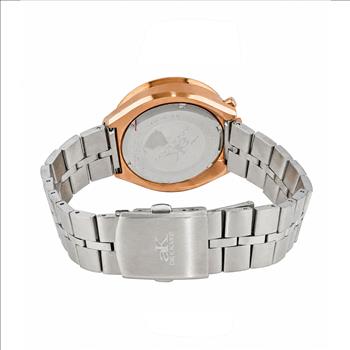 ADEE KAYE CHRONOGRAPH WITH 24-HOUR DISPLAY, TACHYMETER, AK5662-MRGBU_SS - (MSRP:$725.00)
