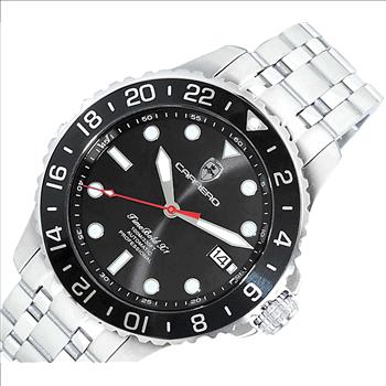 LeChateau, Men's TIME BOLD- X1 COLLECTION, NH35 AUTOMATIC MOVEMENT, 10 ATM, BLACK, C1S737BK-BK - MSRP: $2,340.00