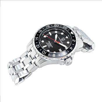 LeChateau, Men's TIME BOLD- X1 COLLECTION, NH35 AUTOMATIC MOVEMENT, 10 ATM, BLACK, C1S737BK-BK - MSRP: $2,340.00