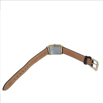 ONISS, Ladies Watch white dial, Black Genuine Leather, MSRP:  $600.00)