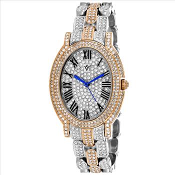 Christian Van Sant Women's Amore, Quartz Watch,2-tone Rose, CV7234 - (MSRP: $ 895.00)  