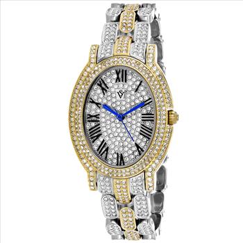 Christian Van Sant Women's Amore, Quartz Watch, 2-tone Gold, CV7233 - (MSRP: $ 895.00)