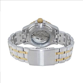 LeChateau, Men's TIME BOLD- X1 COLLECTION, NH35 AUTOMATIC MOVEMENT, 10 ATM, 2-TONE - BLACK/BLUE, MSRP: $2,340.00
