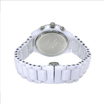 ONISS High-tech ceramic case and band , Swiss Multi-function movement , ON2427-LWT, Retail at $495.00