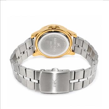 ADEE KAYE,  MULTI-COLORED STONE (YELLOW- WHITE) QUARTZ MOV'T, AK1177Y-SS - RETAIL AT (MSRP: $545.00)