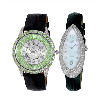 ADEE KAYE WATCHES, LADIES SET - AK2524-LGN-AK2527-L