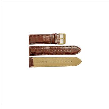 GENUINE LEATHER REPLACEMENT STRAP (24 mm) - (BROWN) TEXTURE SURFACE