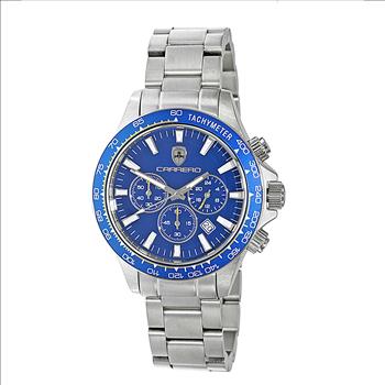 LeChateaue, CHRONOGRAPH MOVEMENT ,100 METER WATER RESISTANT, DATE DIAL, LCS866BUBU , RETAIL AT (MSRP: $1,250.00)