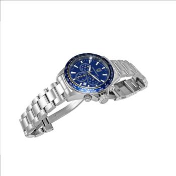 LeChateaue, CHRONOGRAPH MOVEMENT ,100 METER WATER RESISTANT, DATE DIAL, LCS866BUBU , RETAIL AT (MSRP: $1,250.00)